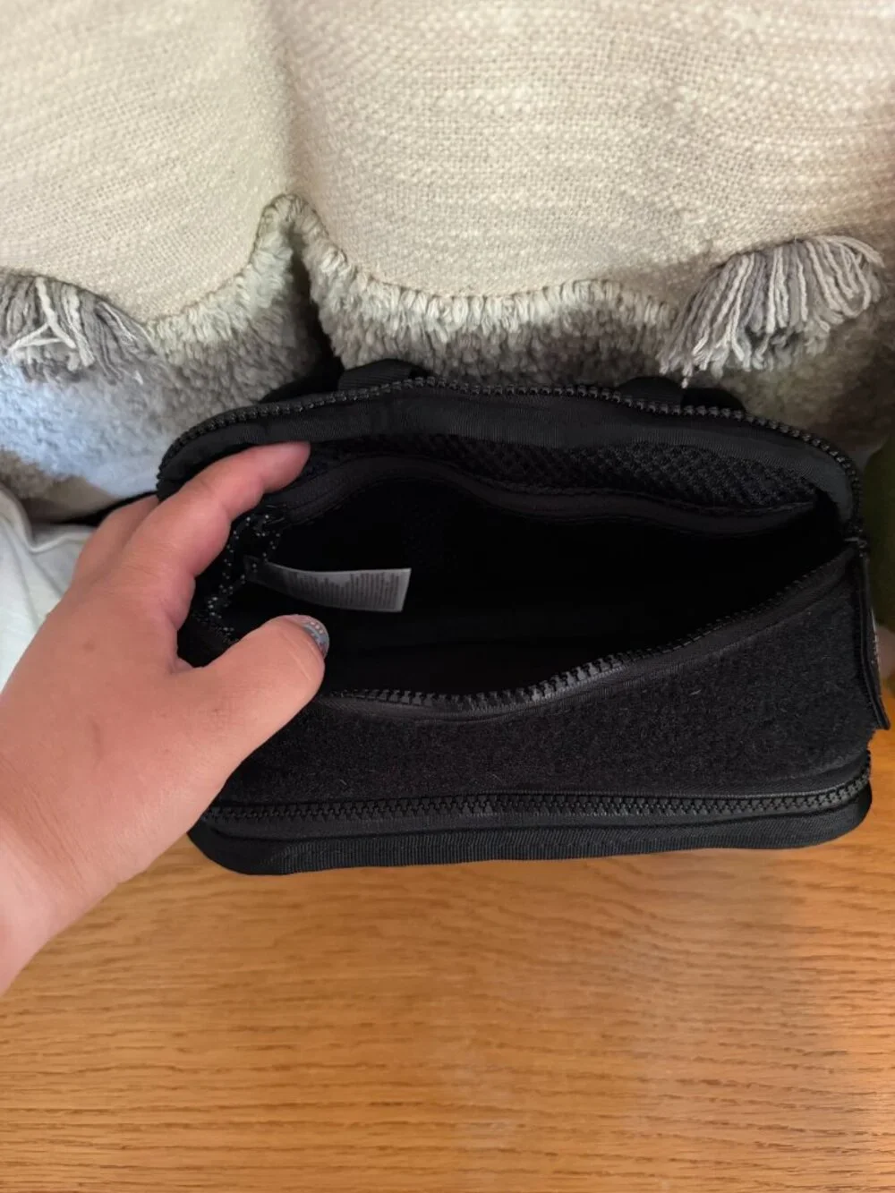 The North Face TNF Explore BLT 3L Lumbar Pack Black White Fanny Pack Bag